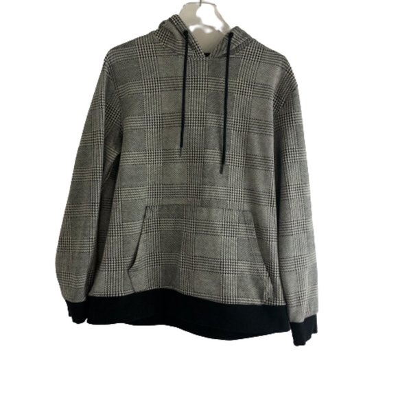 Forever 21 Other - Forever 21 Men Houndstooth Hoodie Has Flaws